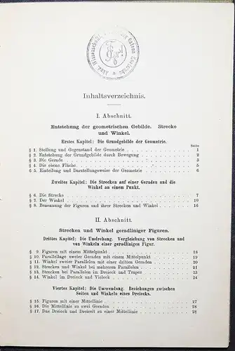 Henrici, Lehrbuch der Elementar-Geometrie - MATHEMATIK