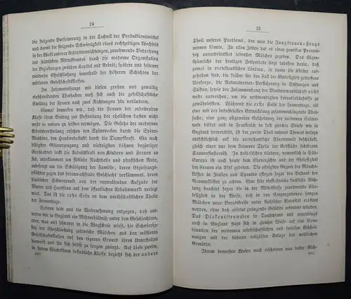 ERSTE AUSGABE DER SELTENEN FRÜHEN ARBEIT ZUR EMANZIPATION - 1867 - HOLTZENDORFF