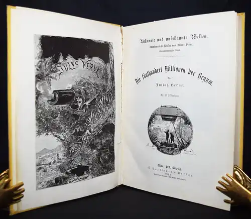 Verne, Die fünfhundert Millionen der Begum + Die Leiden eines Chinesen 1881 EA