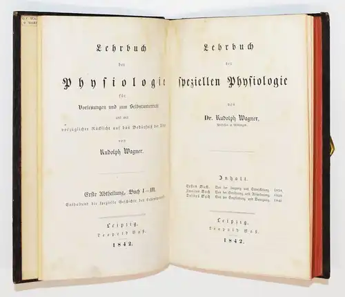 Wagner, Lehrbuch der Physiologie - 1845