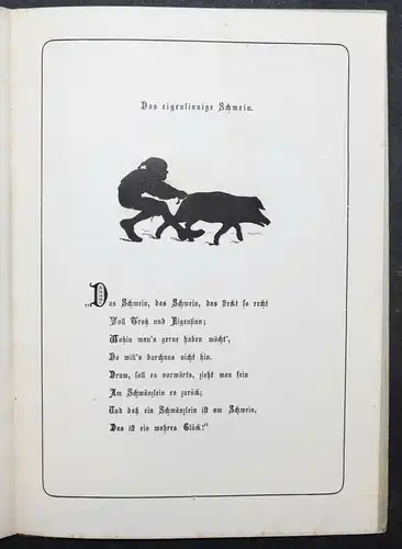 Trojan - Allerlei Thiergeschichten - Paul Konewka - Erstausgabe 1872 