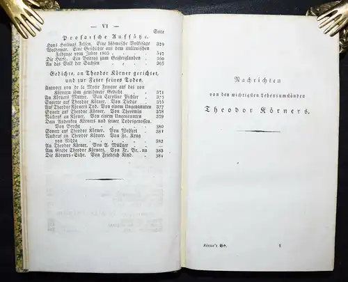 Körner, Sämmtliche Werke 1833-1834