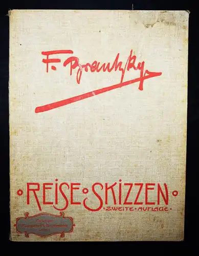 Brantzky, Reise-Skizzen - Baumgärtner 1901 KUNSTDENKMÄLER