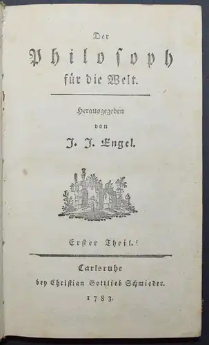 Engel. Der Philosoph für die Welt - 1783 - Zeitschriften
