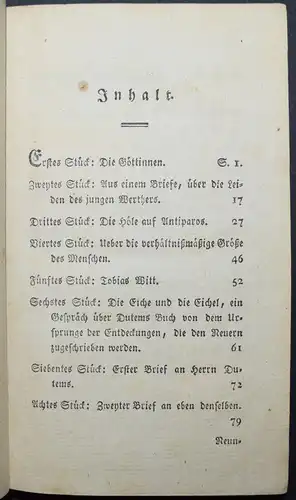 Engel. Der Philosoph für die Welt - 1783 - Zeitschriften