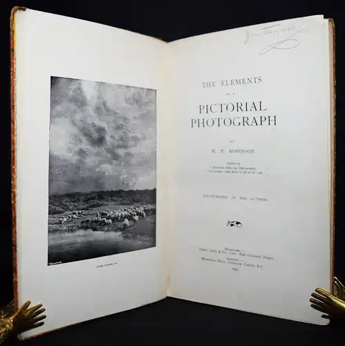 Robinson, The elements of a pictorial photograph. 1896 -  PIKTORIALISMUS