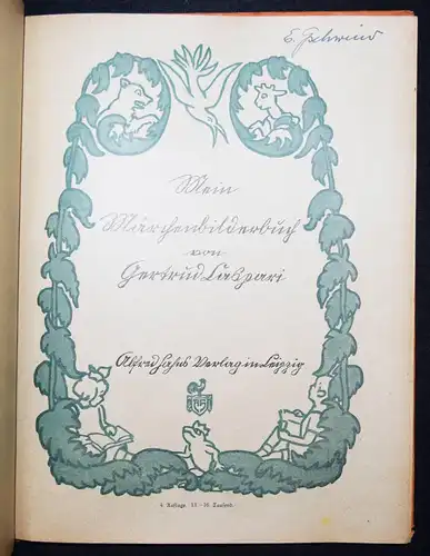 Caspari, Mein Märchenbilderbuch um 1925 MÄRCHEN Holle Rotkäppchen Schneewittch