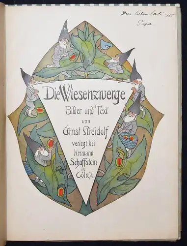 Kreidolf. Wiesenzwerge. Köln um 1915