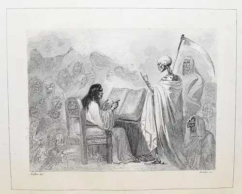 Barthelemy, Nemesis - 1835 - 14 Stahlstich-Tafeln von Burdet nach Raffet