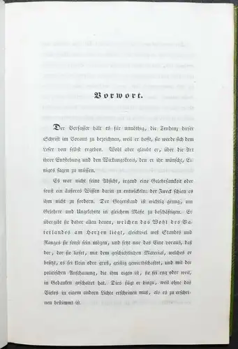 THEODOR ROHMER - DEUTSCHLANDS BERUF - ERSTAUSGABE 1841 - POLITIK - VORMÄRZ