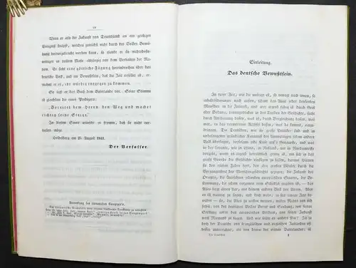 THEODOR ROHMER - DEUTSCHLANDS BERUF - ERSTAUSGABE 1841 - POLITIK - VORMÄRZ