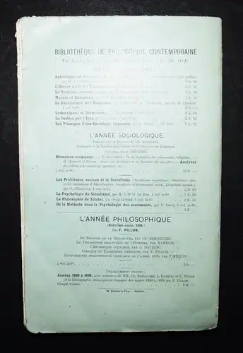 E. Naville, Les philosophies negatives 1900 - SIGNIERT