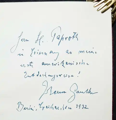 Gaulke, Im Zwischendeck 1909 ERSTE AUSGABE SIGNIERT AUSWANDERN HOMOSEXUALITÄT