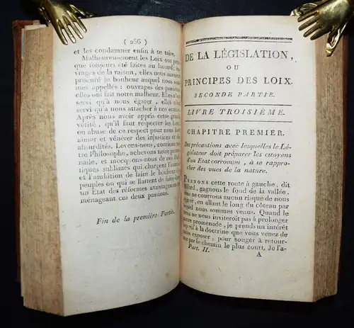 Mably. De la legislation. Paris 1792 FRANKREICH UTOPIE STAATSPHILOSOPHIE POLITIK