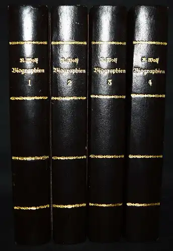 Wolf, Biographien zur Kulturgeschichte der Schweiz 1858 BIOGRAPHIE SCHWEIZ