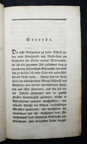 PERRÜCKEN – Nicolai, Über den Gebrauch der falschen Haare - 1801 - MODE FRISUREN