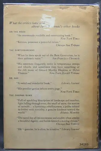 KEROUAC, LONESOME TRAVELER - FIRST EDITION - 1960