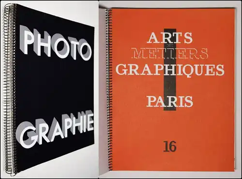 Peignot, Photographie 1930. Arts et métiers graphiques - 1980 FAKSIMILE 