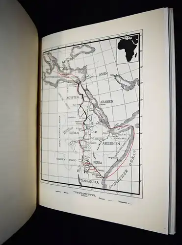 Naegeli, Sudan. Bilder-Reportage vom Mittelmeer zum Viktoriasee 1941 SELTEN 