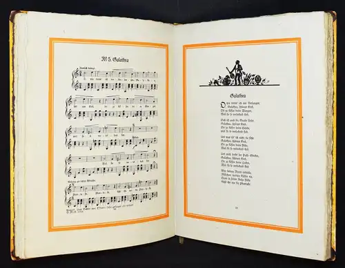 Wedekind - Lautenlieder - Erstausgabe 1920 - Signiert von Emil Preetorius