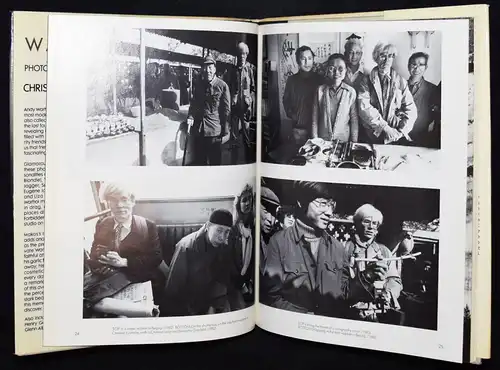 Makos, Warhol. A personal photographic memoir. 1988 ERSTE AUSGABE ANDY WARHOL