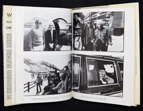 Makos, Warhol. A personal photographic memoir. 1988 ERSTE AUSGABE ANDY WARHOL