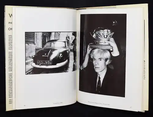 Makos, Warhol. A personal photographic memoir. 1988 ERSTE AUSGABE ANDY WARHOL