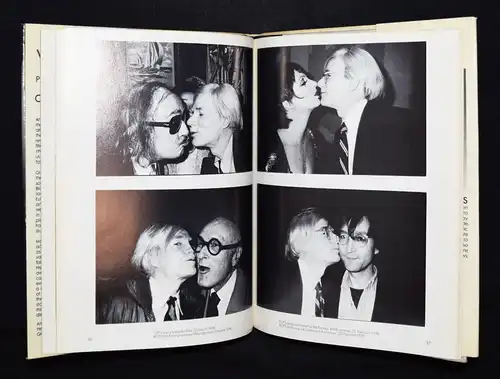 Makos, Warhol. A personal photographic memoir. 1988 ERSTE AUSGABE ANDY WARHOL