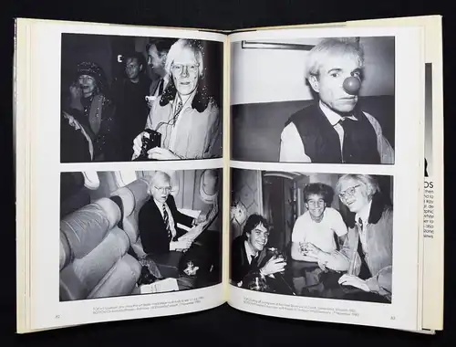 Makos, Warhol. A personal photographic memoir. 1988 ERSTE AUSGABE ANDY WARHOL