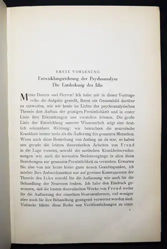 Alexander, Psychoanalyse der Gesamtpersönlichkeit 1927 PSYCHOANALYSE