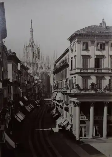 Mailand – 26 Orig.-Photographien Sacchi, Ricordo di Milano - ITALIEN - G. Brogi