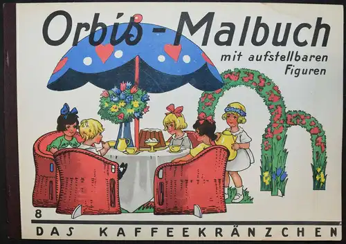 ORBIS-MALBUCH - C. LINDEBERG - 1930 FF. - HÄNSEL UND GRETEL - SPIELBILDERBÜCHER