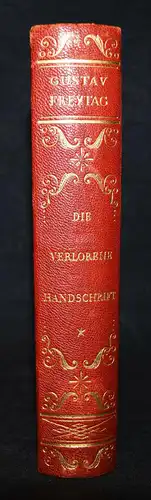 Freytag, Die verlorene Handschrift - 1926 - DEKORATIVE LEDERAUSGABE