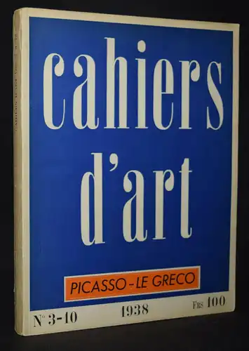 PICASSO - Zervos - Tableaux magiques de Picasso - 1938