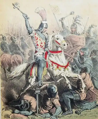 Dielitz, Das Mittelalter in vierzig historischen Gemälden - 1860 