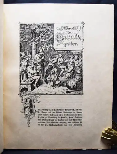 Musäus, Musäus’ Volksmärchen der Deutschen 1917 NUMMERIERT 1/200 Ex. L. RICHTER