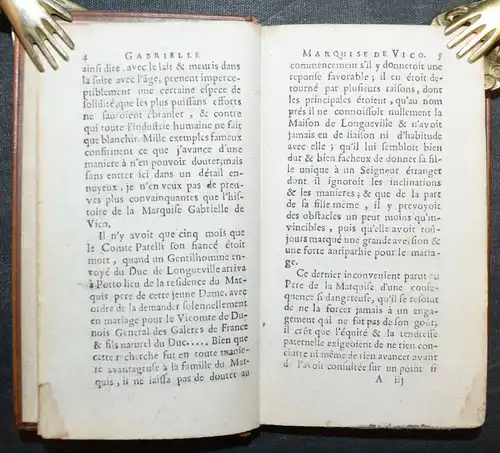 Foppens, Histoire et avanture...Gabrielle Marquise de Vico - 1707 EROTICA EROTIC