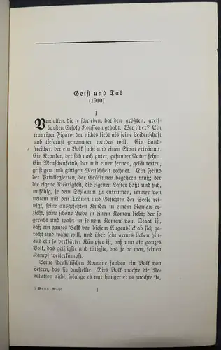 Mann, Macht und Mensch - ERSTE AUSGABE 1919