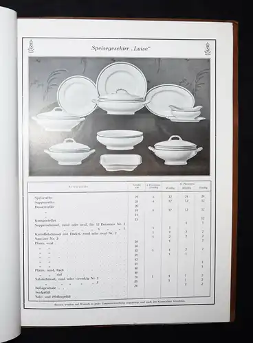 Kaffee-, Tafel- und Teegeschirre - Seltmann - 1925 - Porzellan - Verkaufskatalog