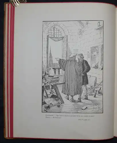 Leriche, Les étapes de Gutenberg, comédie en quatre actes avec chants theater