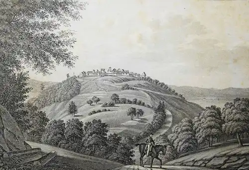 TRACHTEN BADEN Karlsruhe 1844 Huhn, Universal-Lexikon vom Großherzogthum 