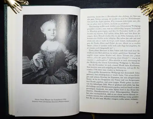 Mozart – Spohr - Schöne Ganzlederausgabe