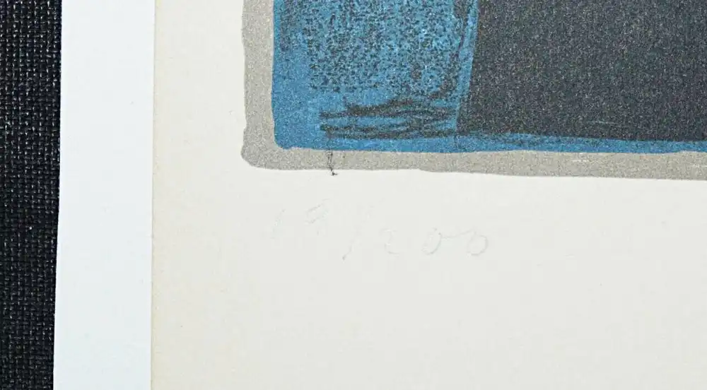 Max Truninger - 2 signierte und nummerierte Original-Farblithographien um 1970 1