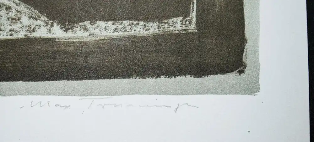 Max Truninger - 2 signierte und nummerierte Original-Farblithographien um 1970 4