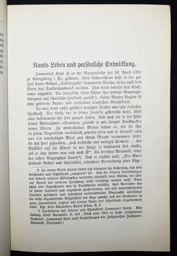 Bauch, Immanuel Kant - Göschen 1917 ERSTE AUSGABE