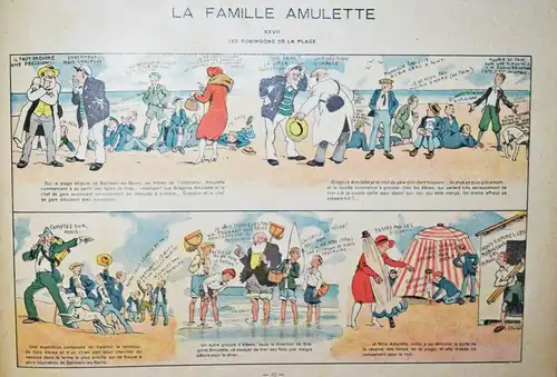 Jaboune, La famille Amulette Librairie Plon 1930 J. Pinchon KÜNSTLER-BILDERBUCH