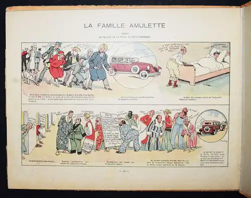 Jaboune, La famille Amulette Librairie Plon 1930 J. Pinchon KÜNSTLER-BILDERBUCH