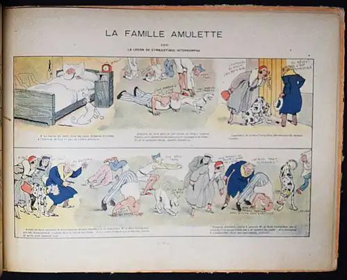 Jaboune, La famille Amulette Librairie Plon 1930 J. Pinchon KÜNSTLER-BILDERBUCH