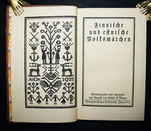 Löwis of Menar, Finnische und estnische Volksmärchen - 1922 - MÄRCHEN FINNLAND