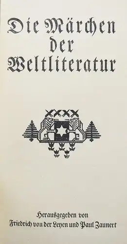 Löwis of Menar, Finnische und estnische Volksmärchen - 1922 - MÄRCHEN FINNLAND